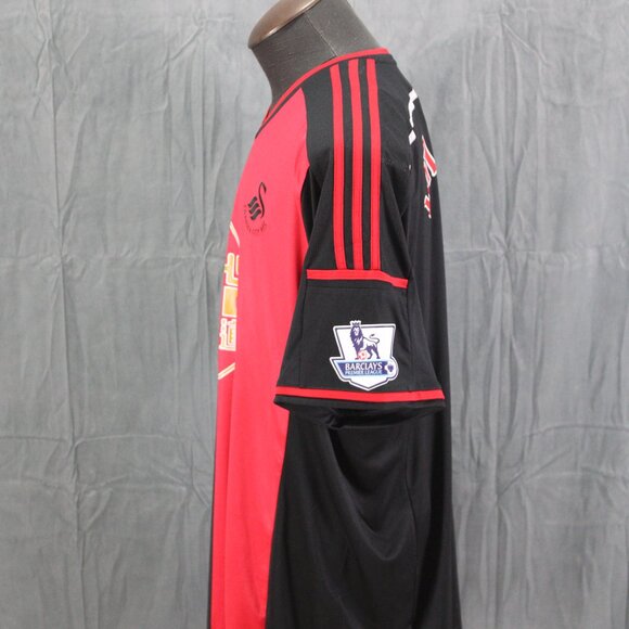 Swansea City AFC Jersey - 2014 Away Jersey 6 Ashley Williams - Men's 3XL - Picture 4 of 10
